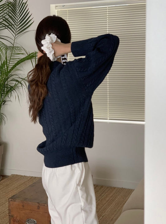 Cabel Half Zip Sweater