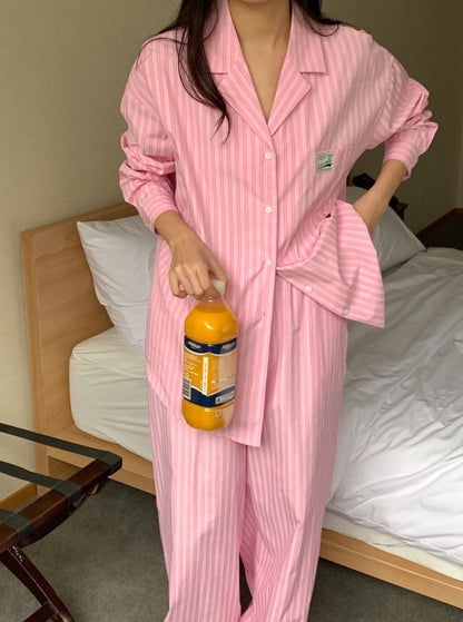 Stripe Pajama Set