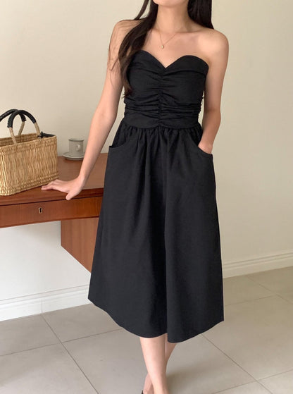 Tube Top Midi Dress