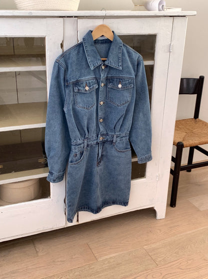 Denim Shirt Dress