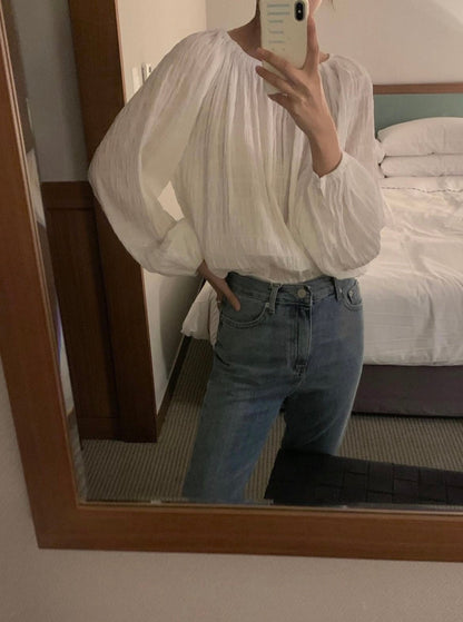 Crinkled Blouse