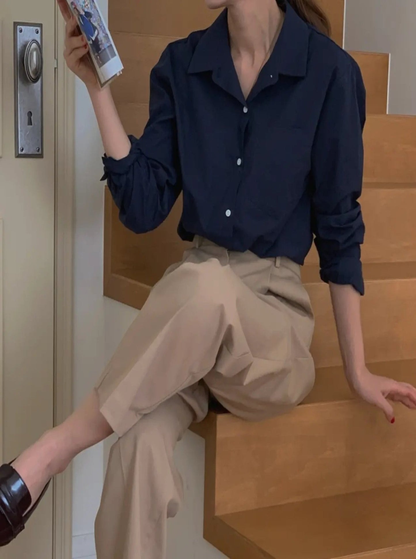 Cotton Relaxed Fit Shirt