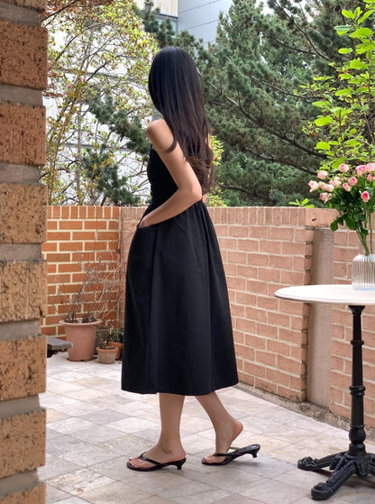 Tube Top Midi Dress