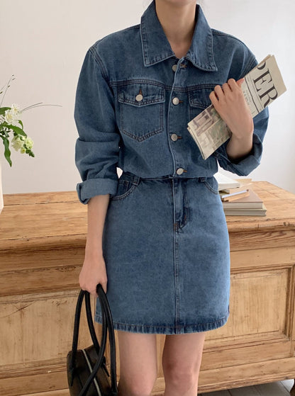 Denim Shirt Dress