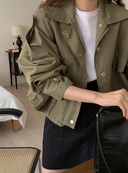 Short Military Jacket