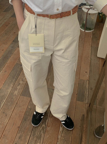 Cotton Cargo Pants