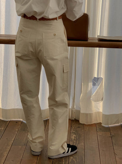 Cotton Cargo Pants