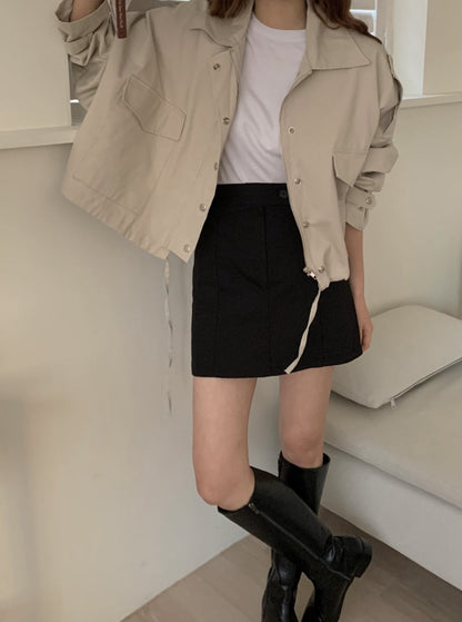 Short Military Jacket