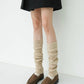Rib Knit Leg Warmers