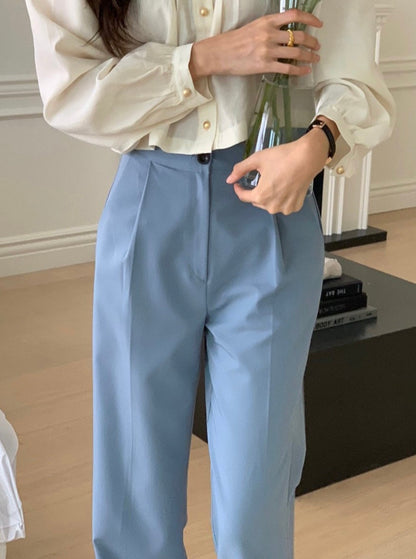 Pintuck Trouser