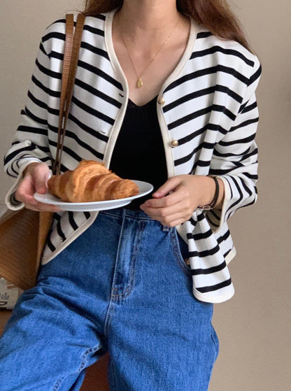 Stripe Cardigan