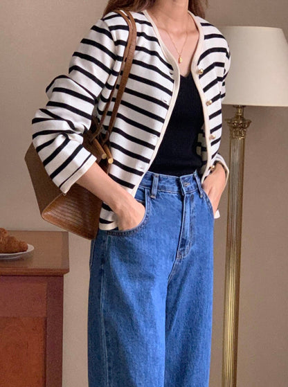 Stripe Cardigan