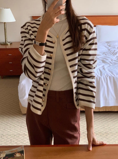 Stripe Cardigan