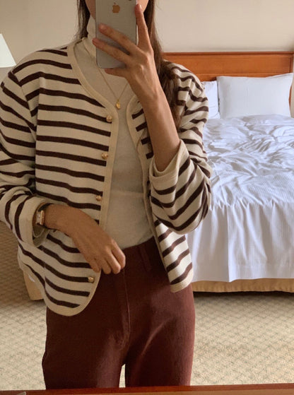 Stripe Cardigan