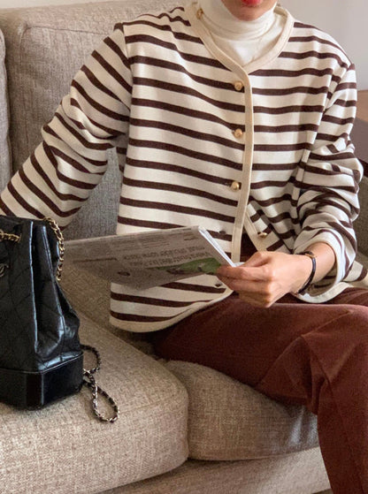 Stripe Cardigan