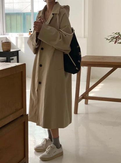 Hoodie Oversized Trench Coat