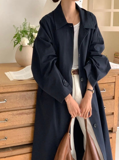 Hoodie Oversized Trench Coat