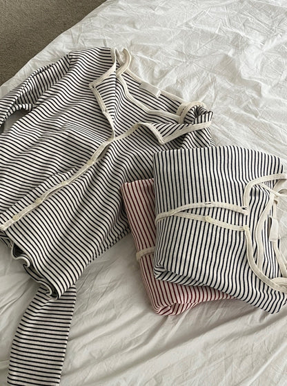 Stripe Cardigan Cami Set