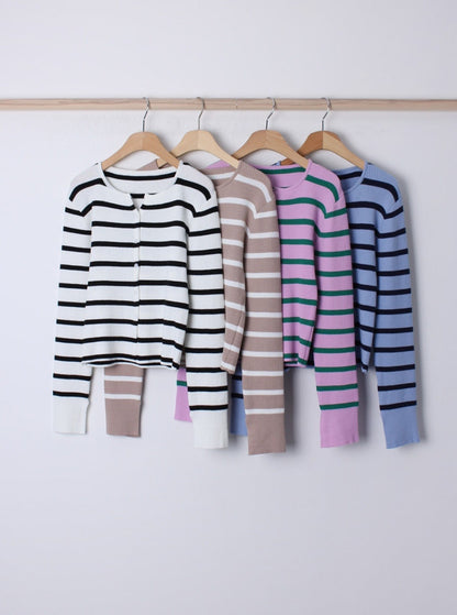 Stripe Cardigan