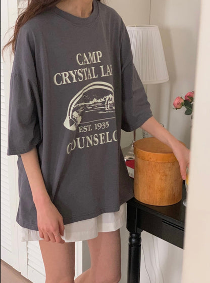 Oversized Camp Tee