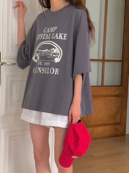 Oversized Camp Tee