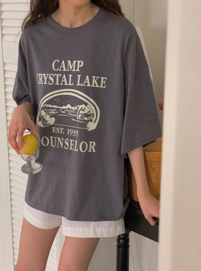 Oversized Camp Tee