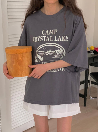 Oversized Camp Tee