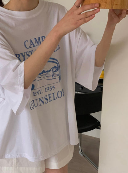 Oversized Camp Tee