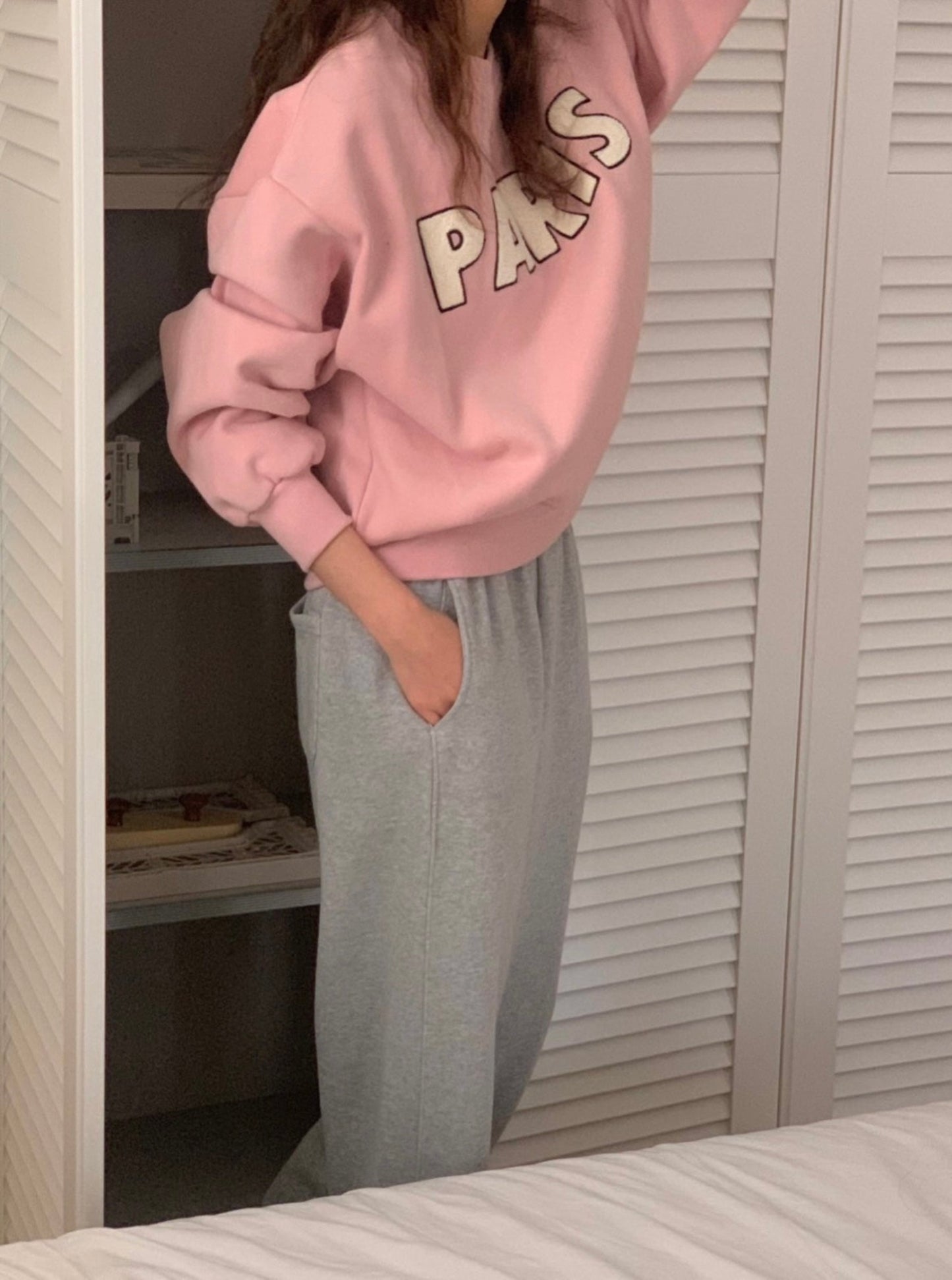 Paris Fleece Sweatshirt