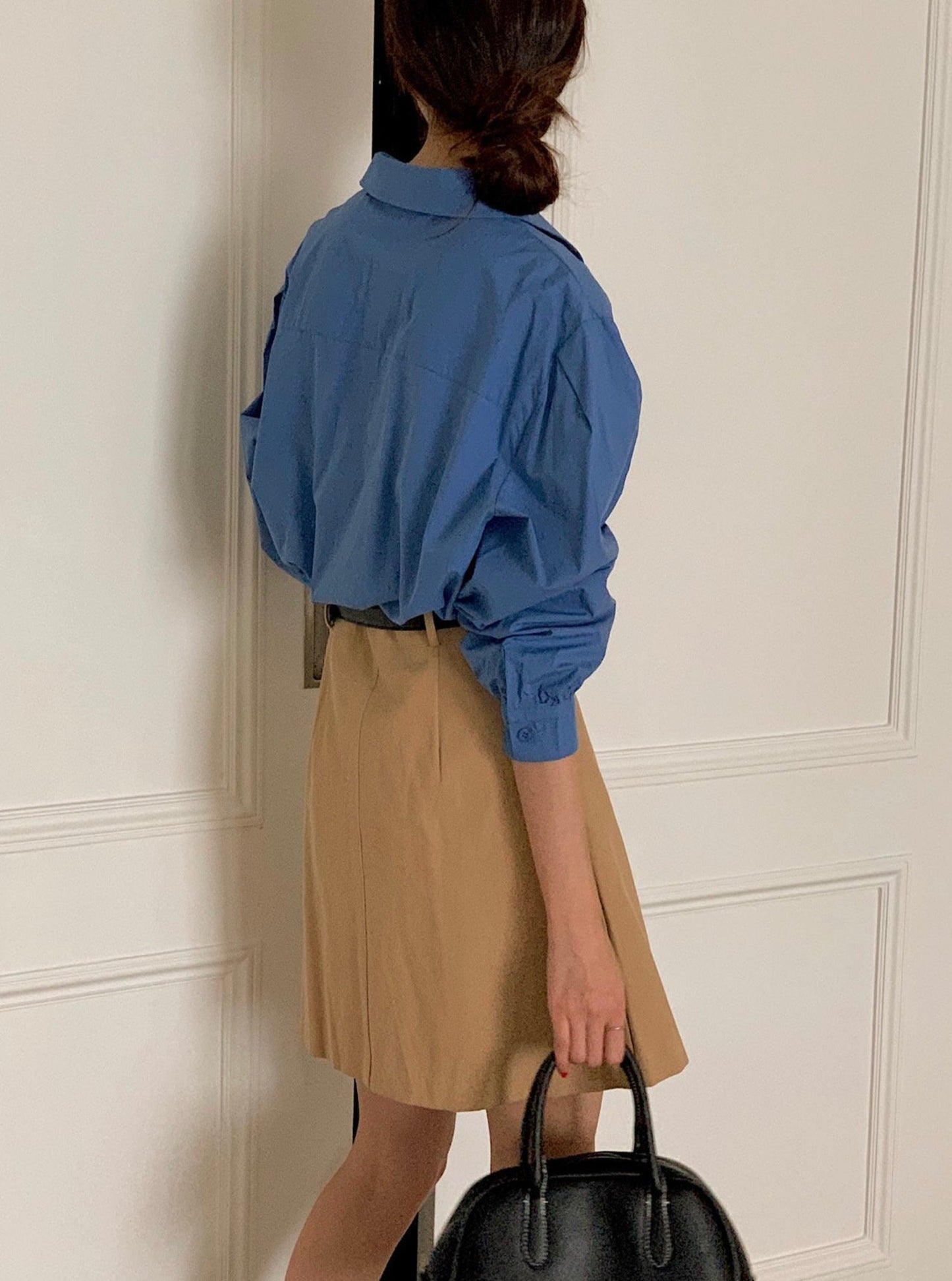 Oversized Puff Sleeve Shirt