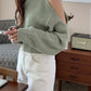 Cut Out Shoulder Sweater