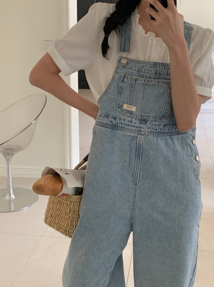 Overall Denim Jumpsuits