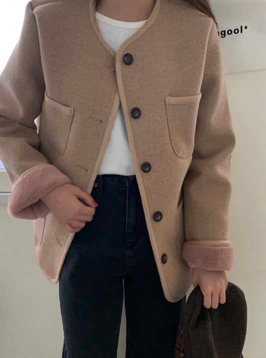 Round Fleece Jacket