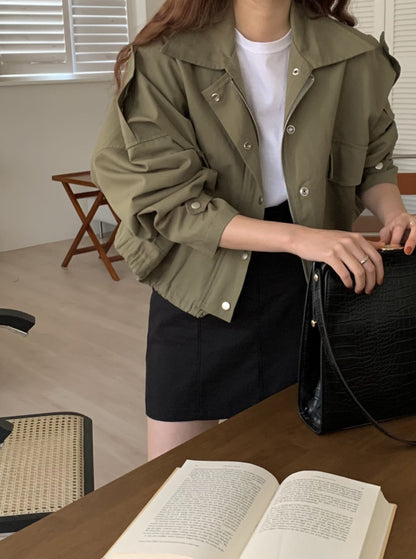 Short Military Jacket