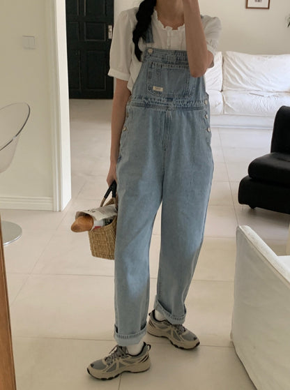 Overall Denim Jumpsuits